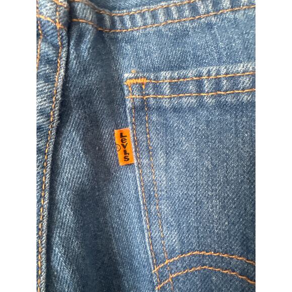 LEVI'S 684 size W29 L34 BIG BELL BOTTOM FLARE - Picture 3 of 11